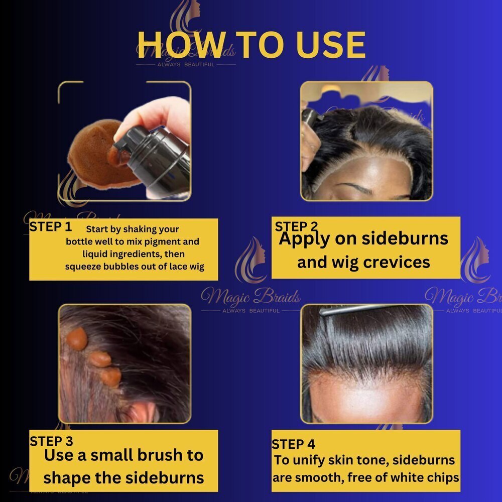 Lace Tint Melting Hair Mousse, Lace Tint Mousse for Lace Wigs and Hairpieces - Picture 6 of 8